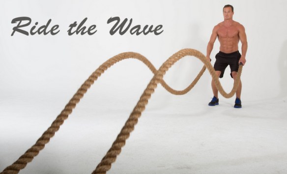 ride the wave battle ropes